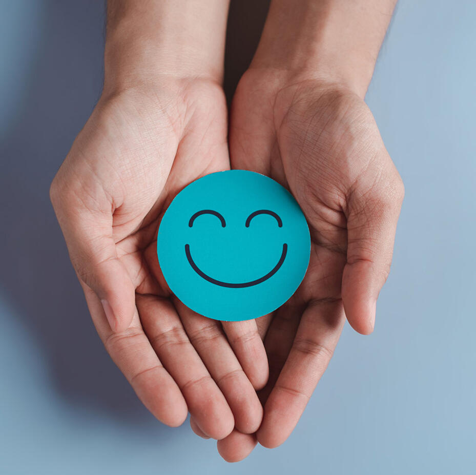 Satisfied customer Happy